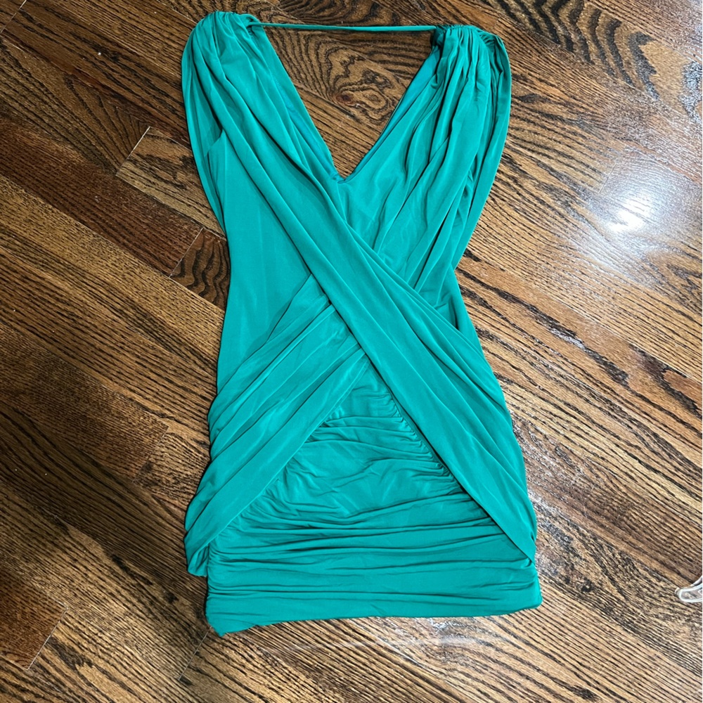 BCBG Draped Dress, XS